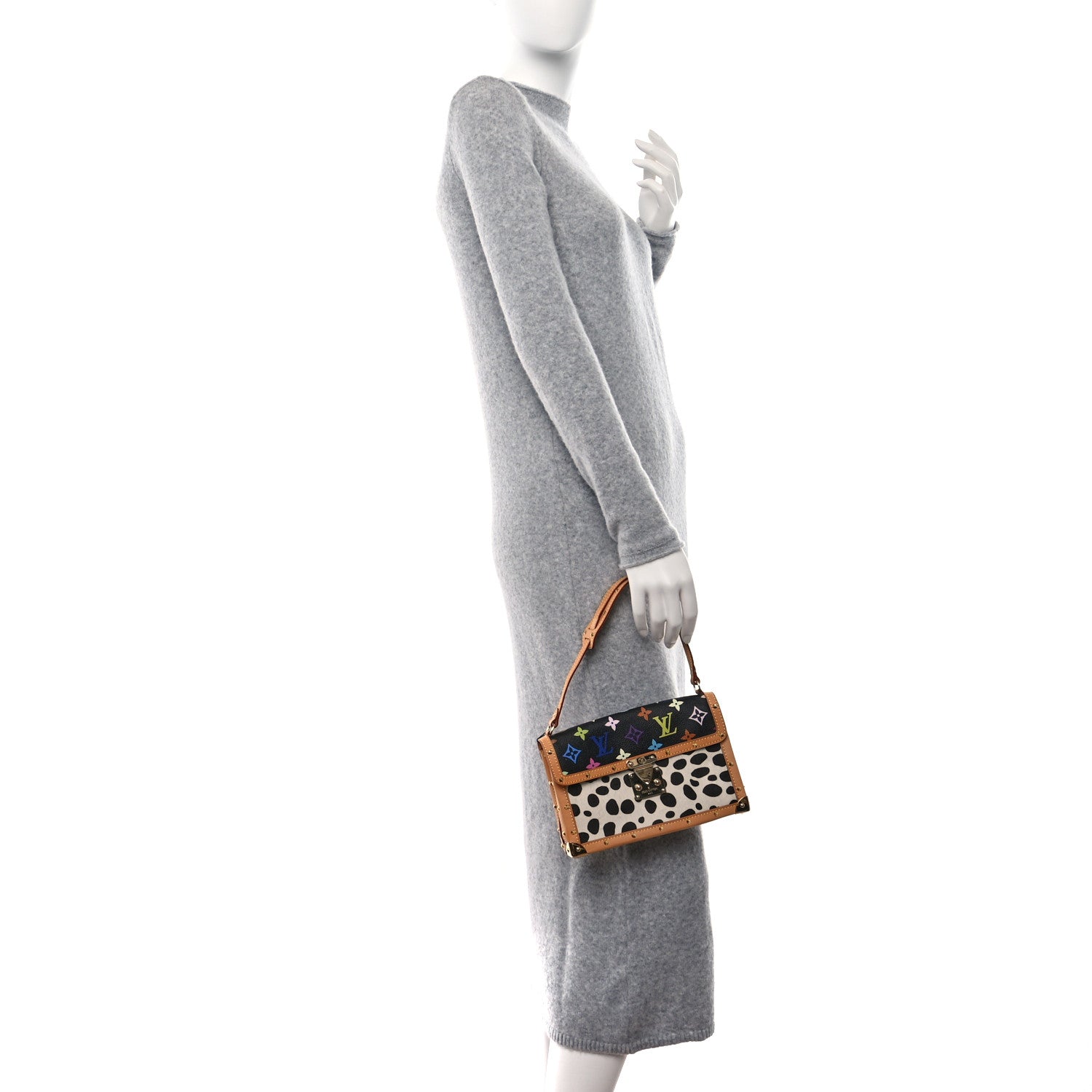 Louis Vuitton Monogram Multicolor Dalmatian Pochette 2 of 8