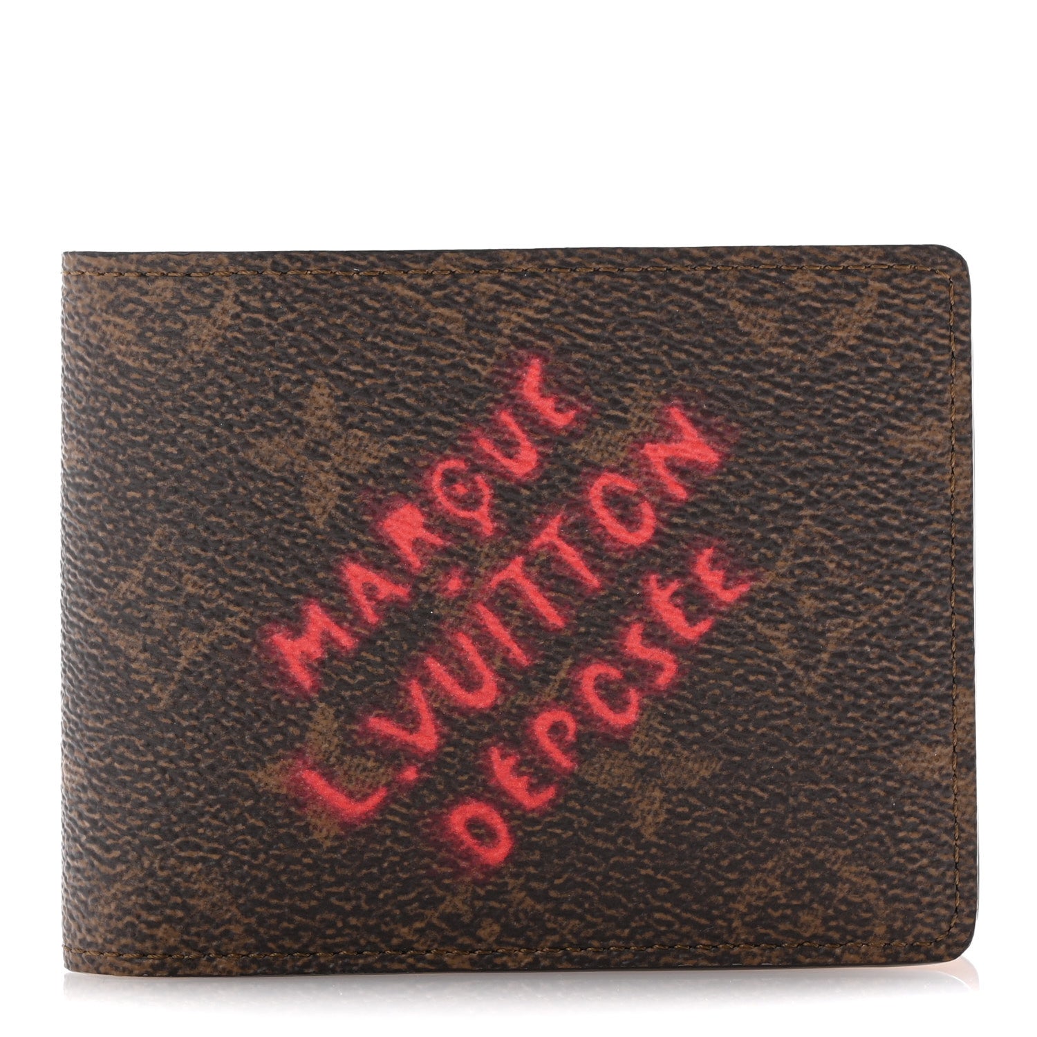 Louis Vuitton Monogram Dust Marque Multiple Wallet 1 of 9