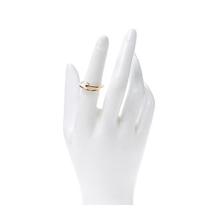 Cartier 18K Yellow Gold Small Juste Un Clou Ring 53 6.25 2 of 6