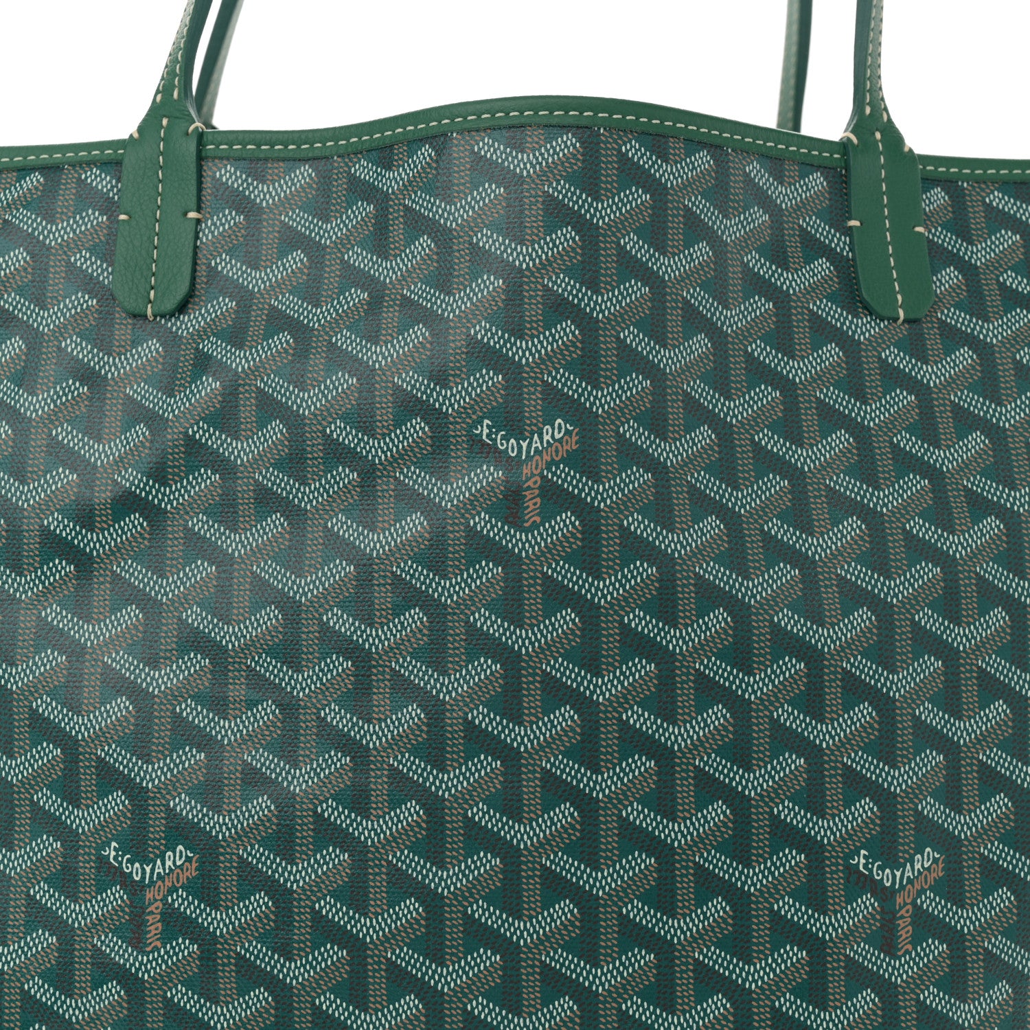 Goyard Goyardine Saint Louis GM Green 9 of 11