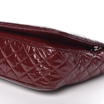 Chanel Vinyl Rock and Chain Medium Flap Bordeaux 10 of 11