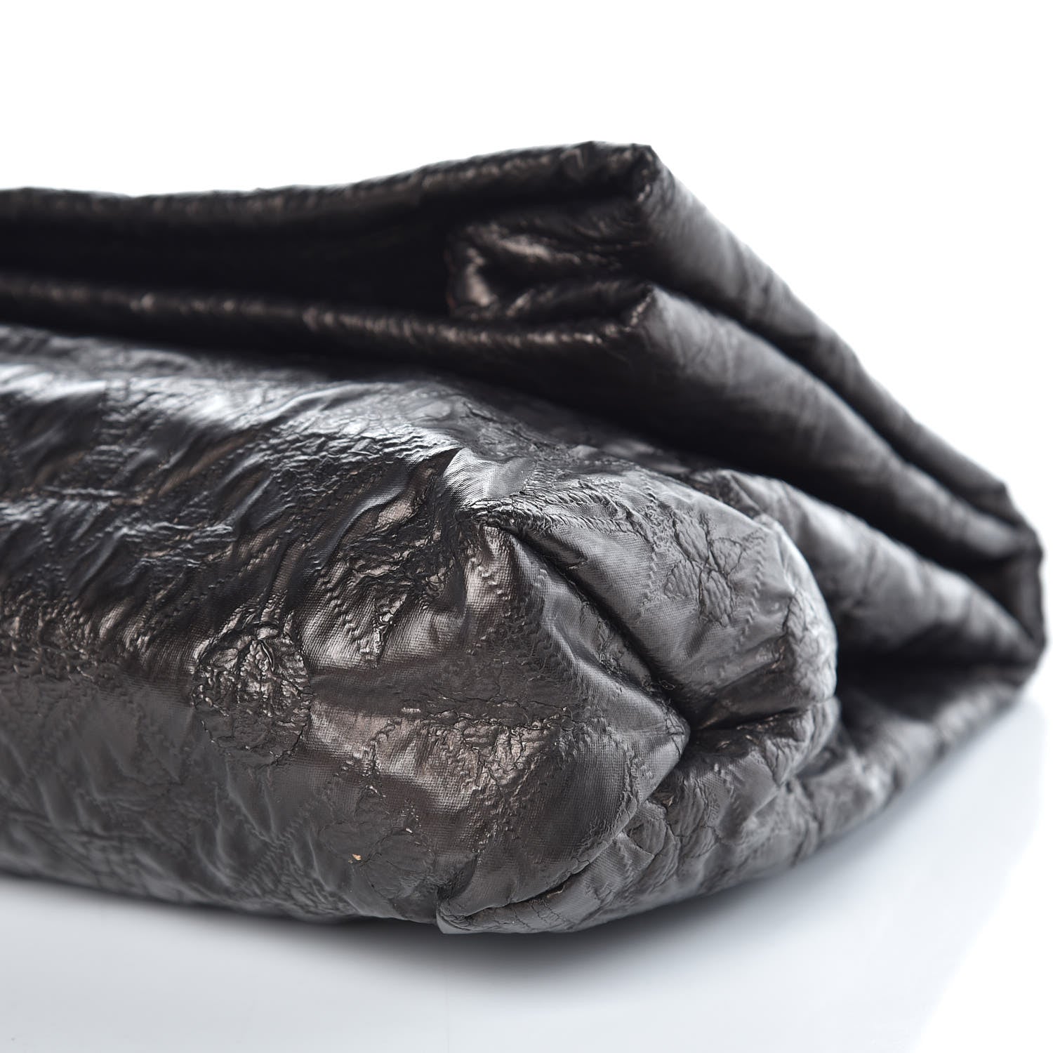 Louis Vuitton Jacquard Quilted Monogram Limelight Clutch PM Black 9 of 9