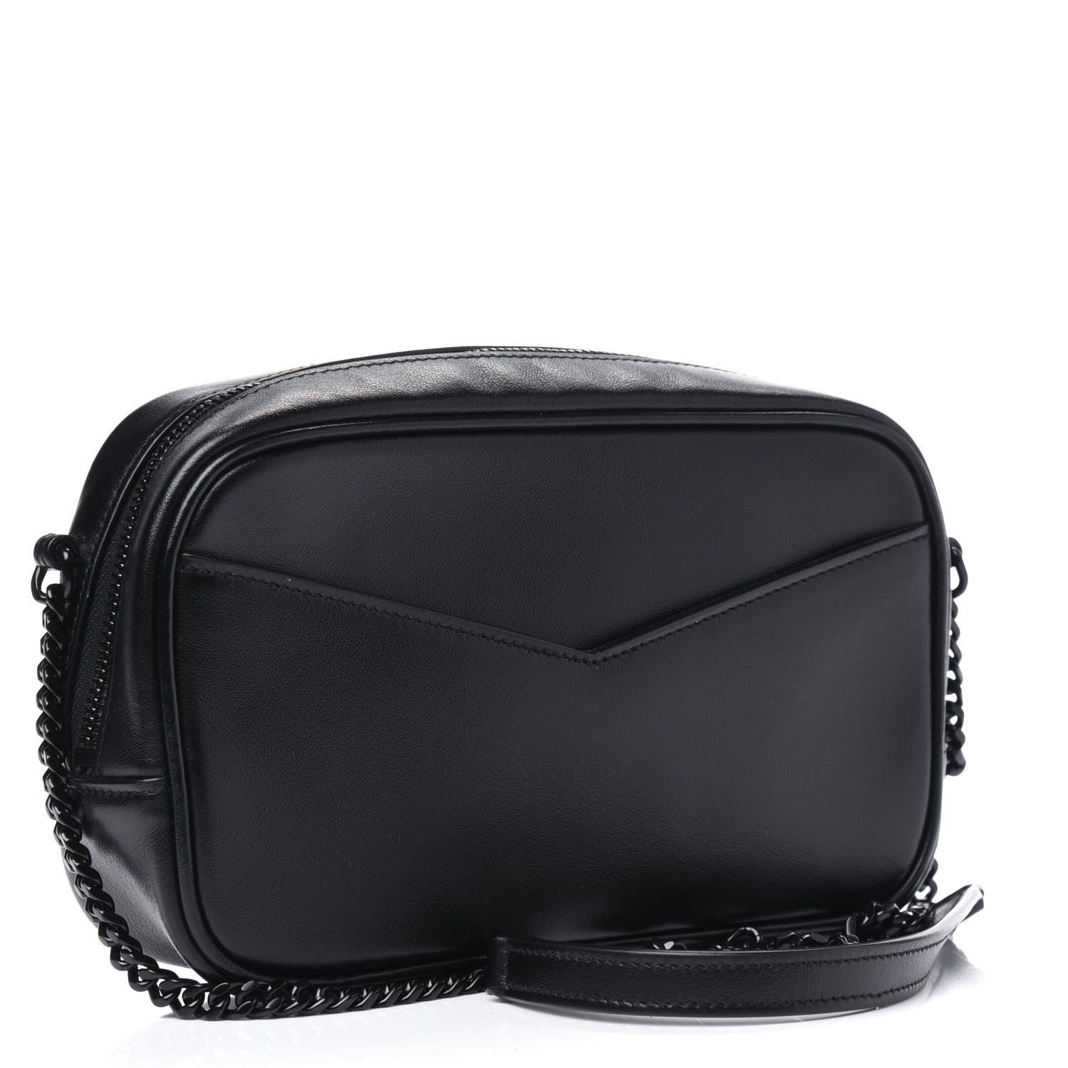Saint Laurent Canvas Calfskin Metallic Tiger Print Monogram Lou Camera Bag Multicolor 2 of 5