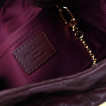 Louis Vuitton Calfskin Monogram Altair Clutch Bordeaux 6 of 8