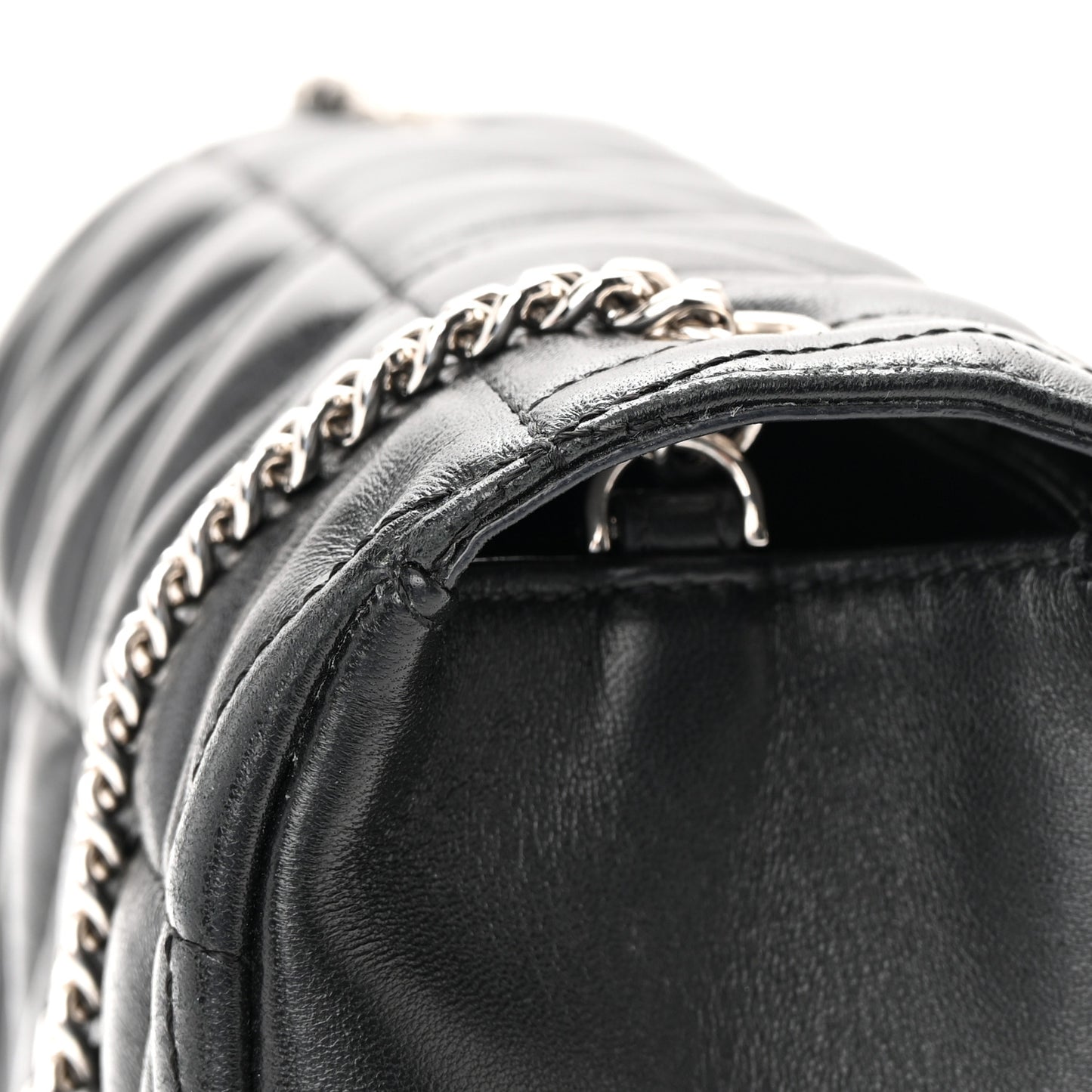 Nappa Quilted Virtus Bag Black
