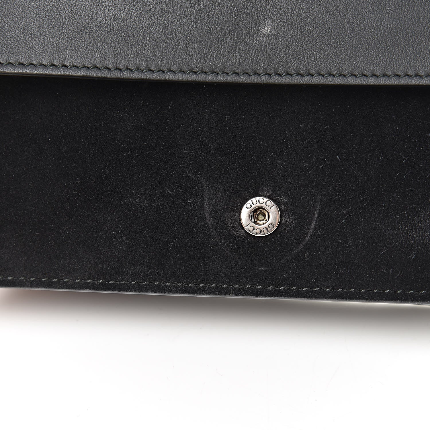 Gucci Suede Super Mini Dionysus Shoulder Bag Black 10 of 12