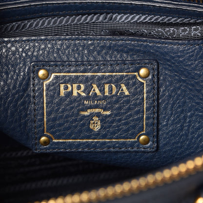 Prada Vitello Daino Bauletto Bleuette 7 of 8