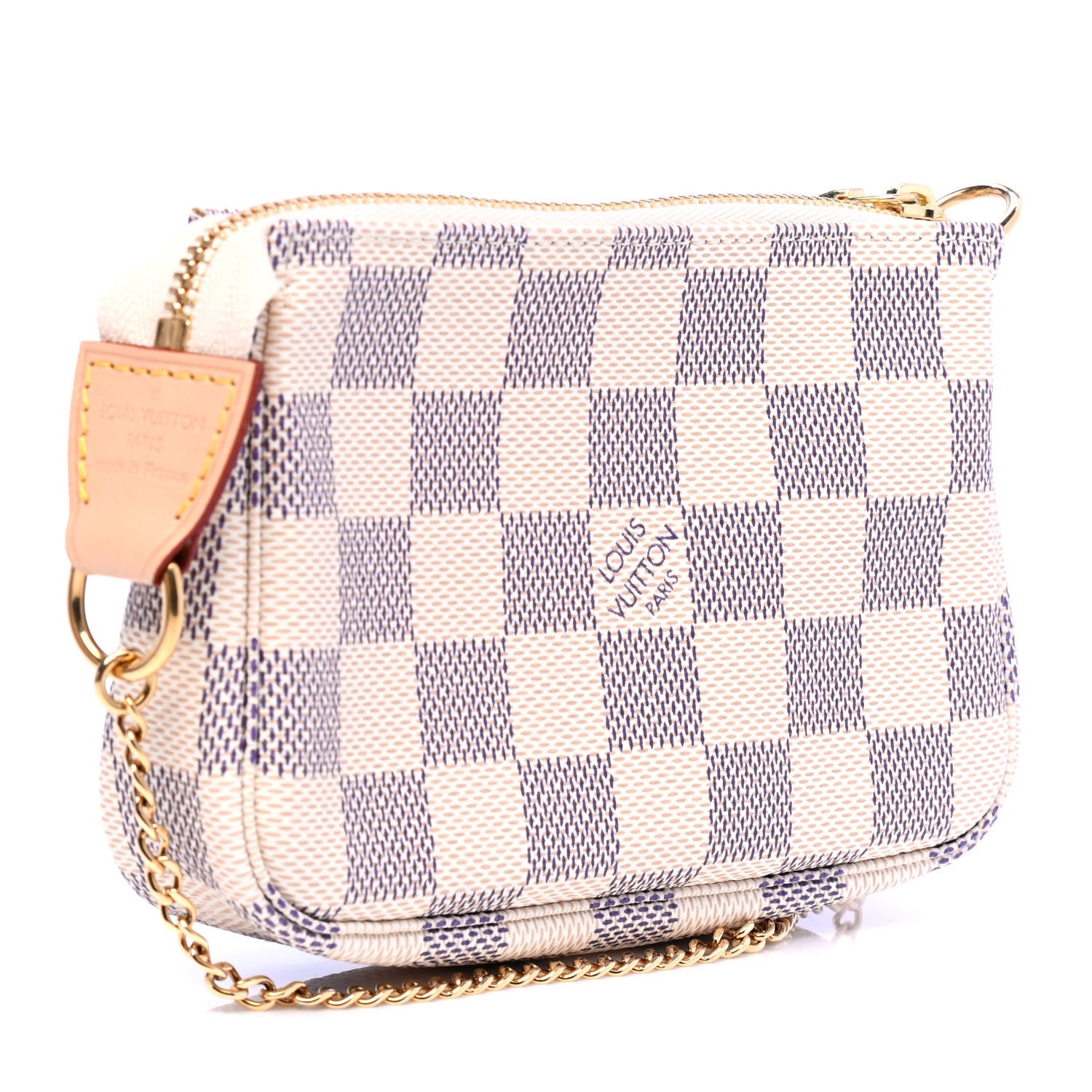 Louis Vuitton Damier Azur Mini Pochette Accessories 2 of 4
