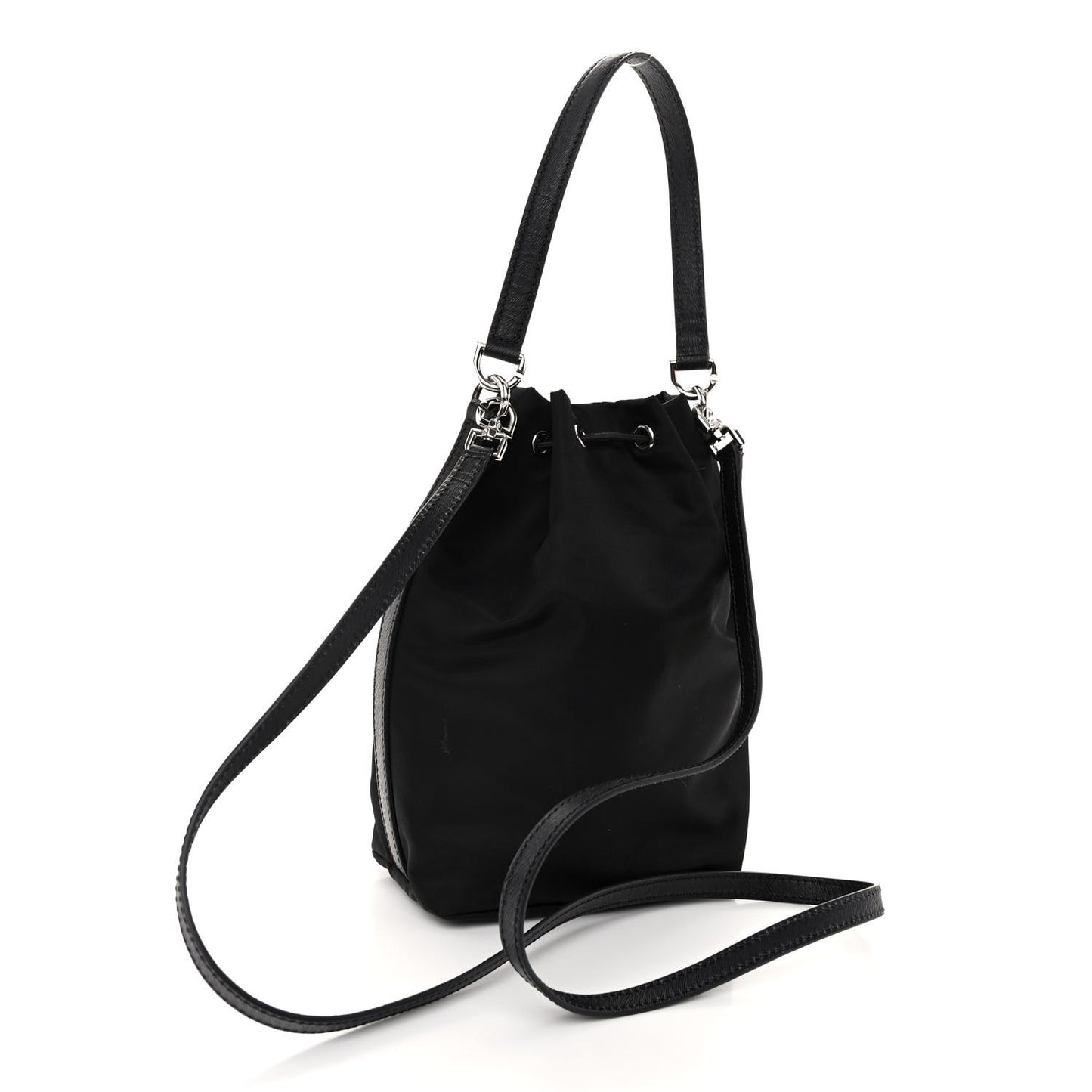 Nylon Light 4G Bucket Bag Black