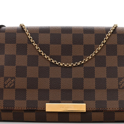 Louis Vuitton Damier Ebene Favorite MM 7 of 10