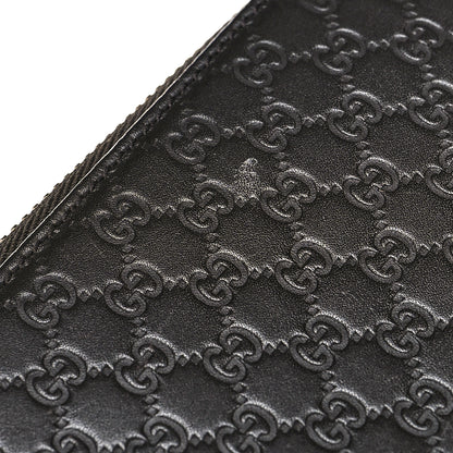 Gucci Microguccissima Large Zip Around Organizer Wallet Brown 8 of 12