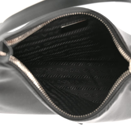 Prada Tessuto Nylon Saffiano Mini Re-Edition 2005 Bag Black 5 of 11