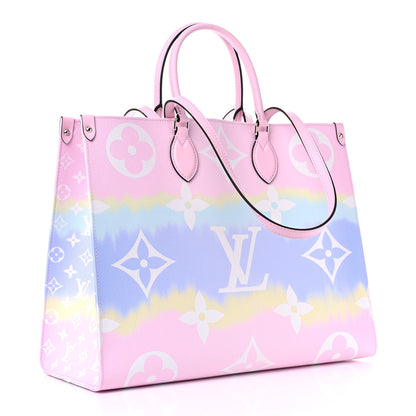 Louis Vuitton Monogram Escale Onthego GM Pastel 3 of 9