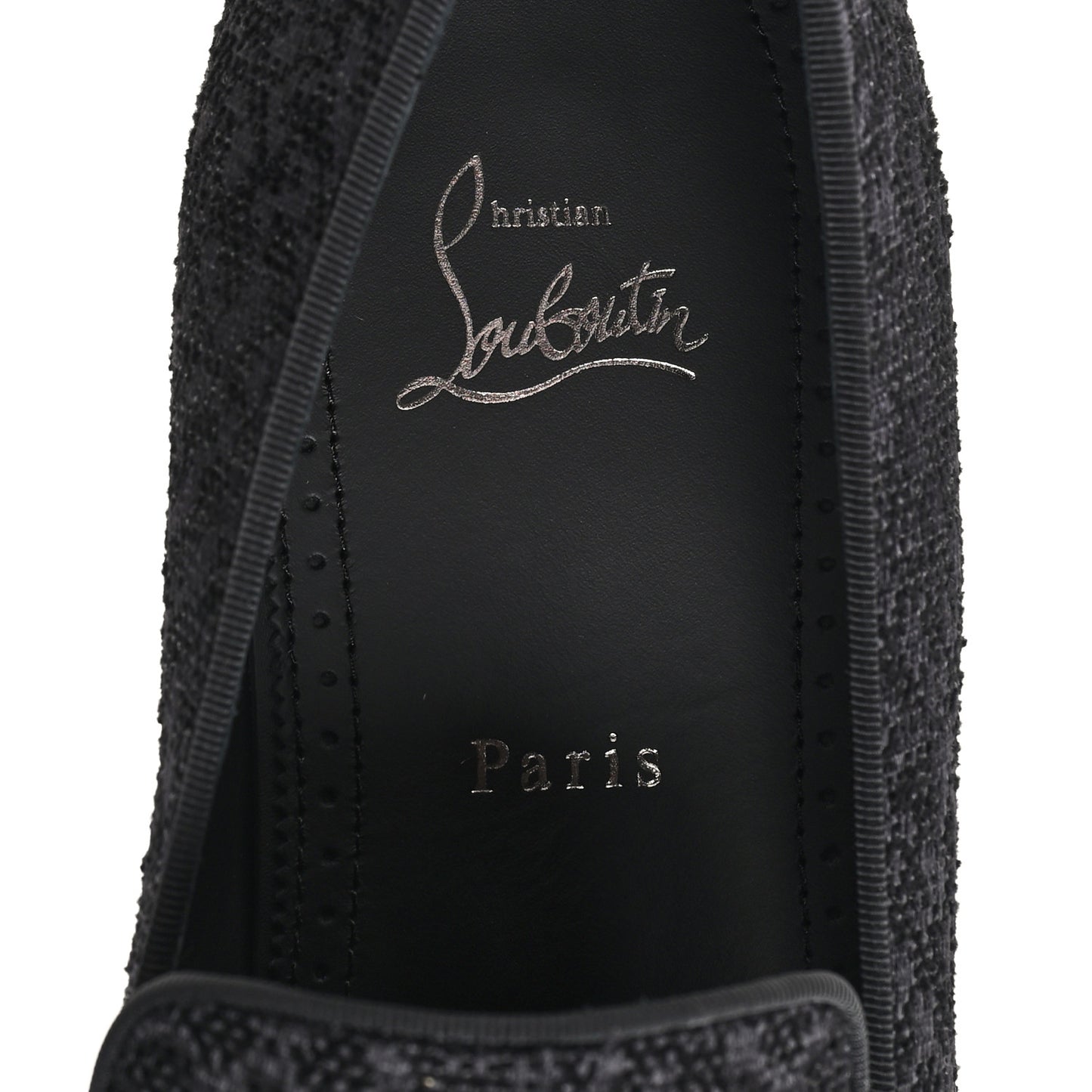 Tessuto Traviata Mens Dandelion Flat Loafers 43 Black