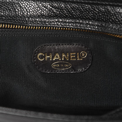 Chanel Caviar CC Shoulder Bag Black 6 of 12