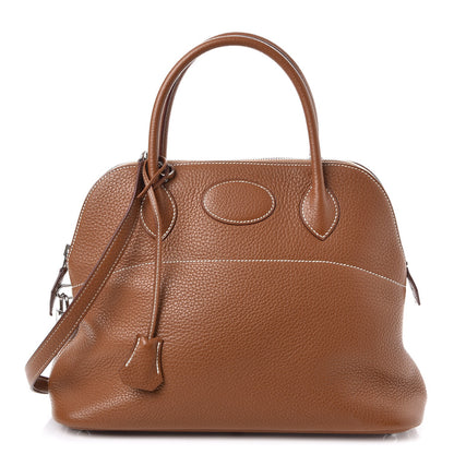 Hermes Taurillon Clemence Bolide 31 Gold 1 of 10