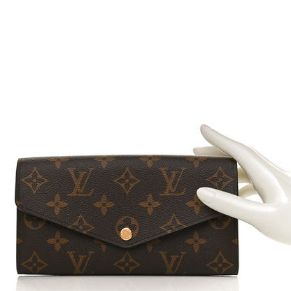 Louis Vuitton Monogram Sarah Wallet NM 2 of 9