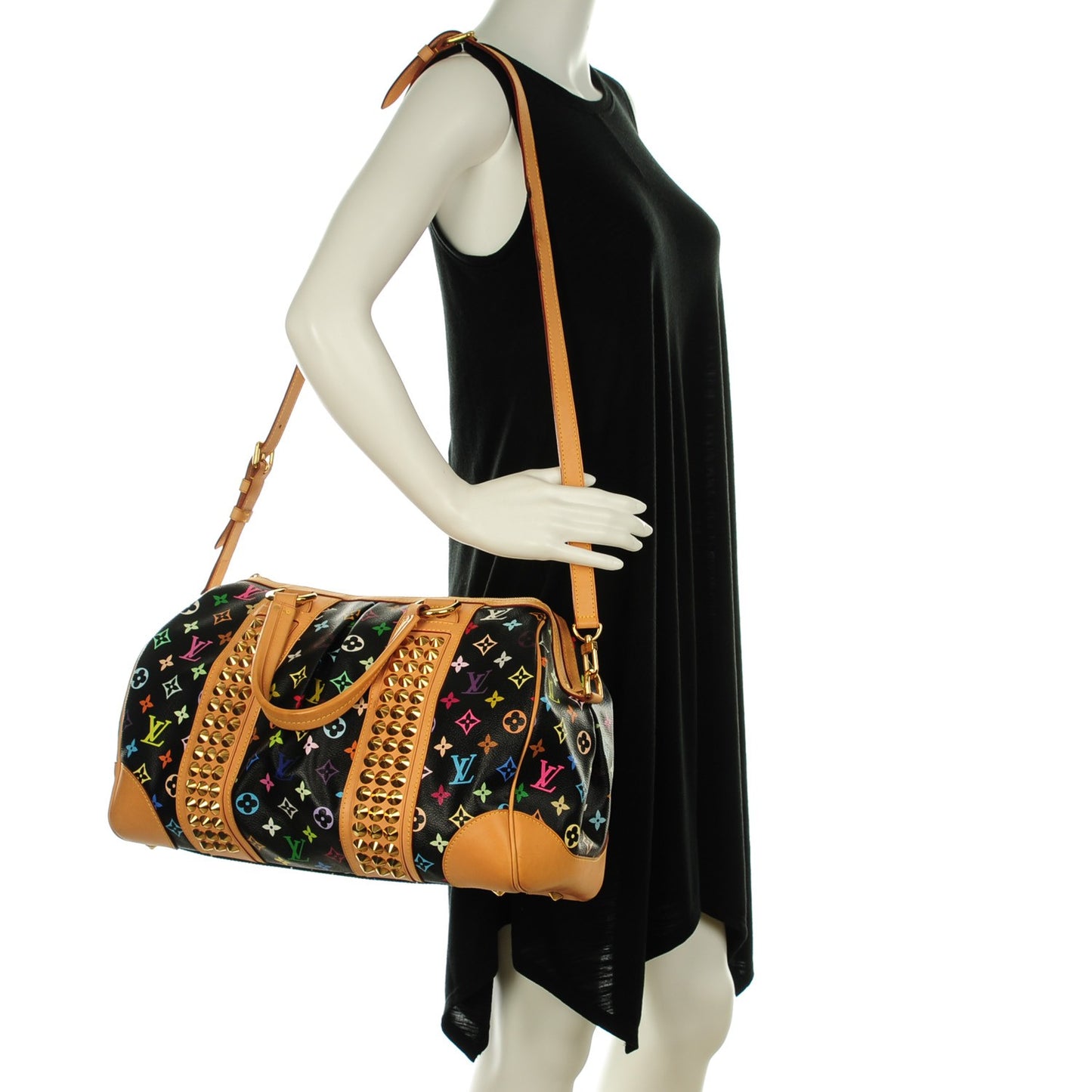 Monogram Multicolor Courtney GM Black