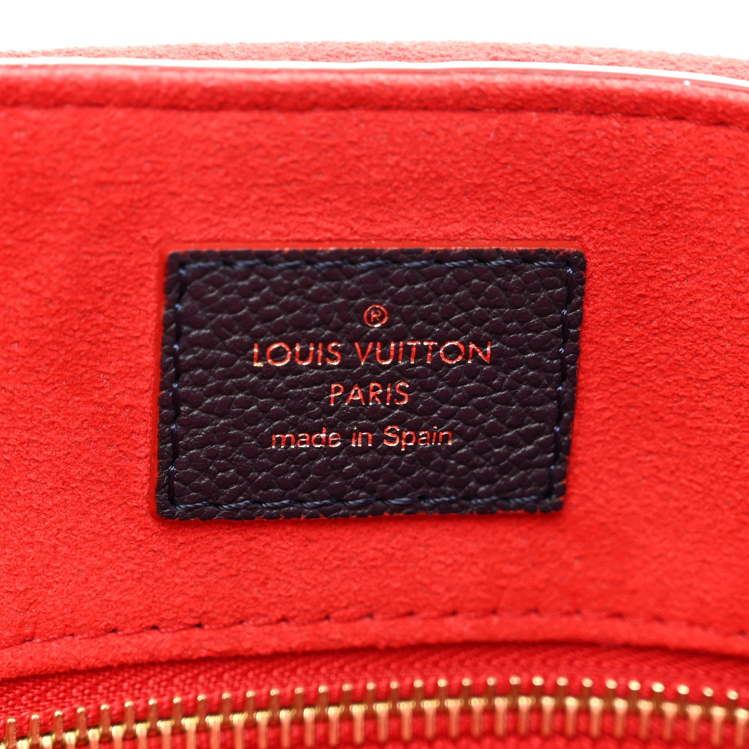 Louis Vuitton Empreinte Georges MM Marine Rouge 6 of 10
