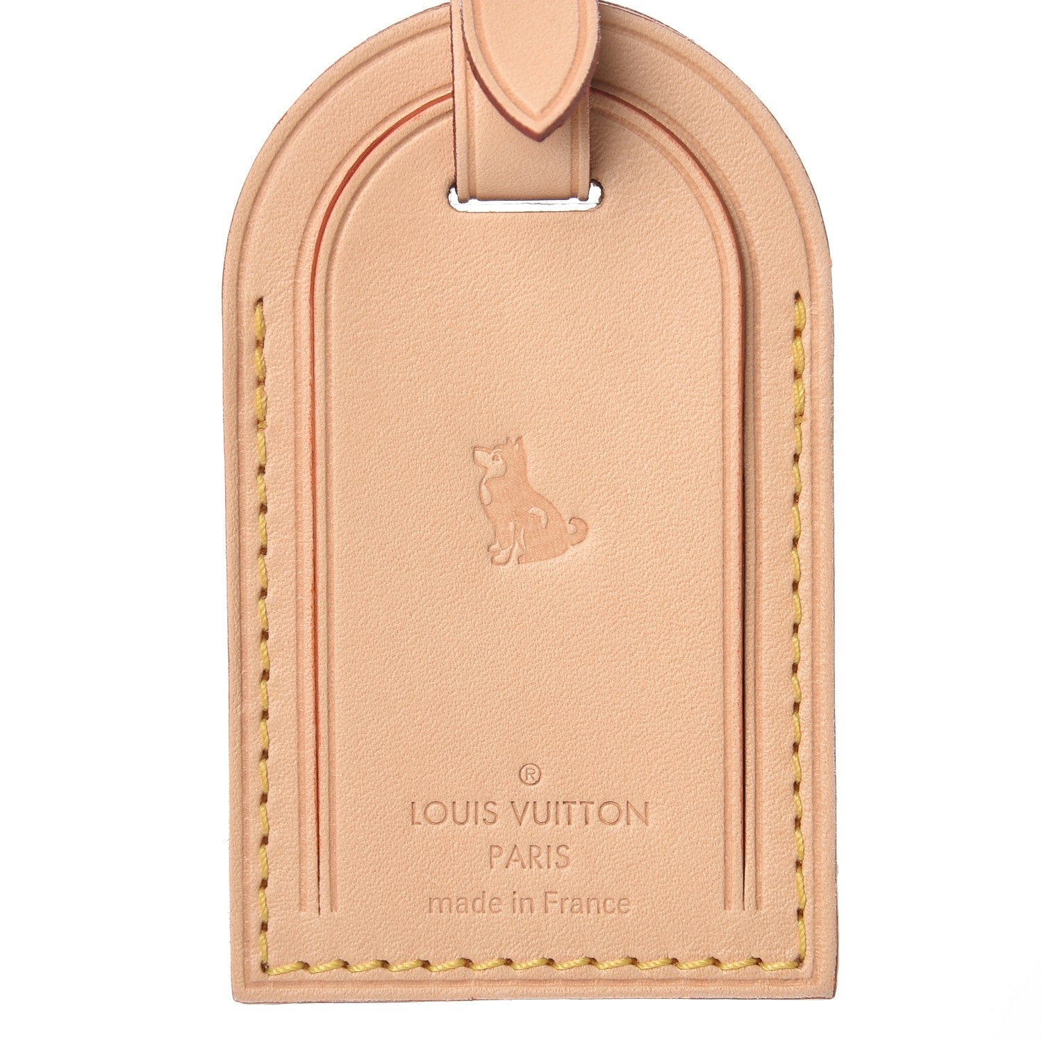 Louis Vuitton Vachetta Luggage Tag 3 of 3