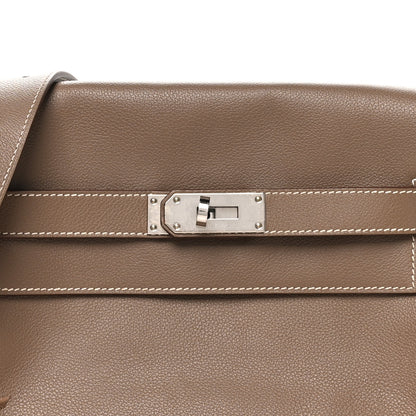 Hermes Evercolor Kelly Messenger PM Etoupe 7 of 10