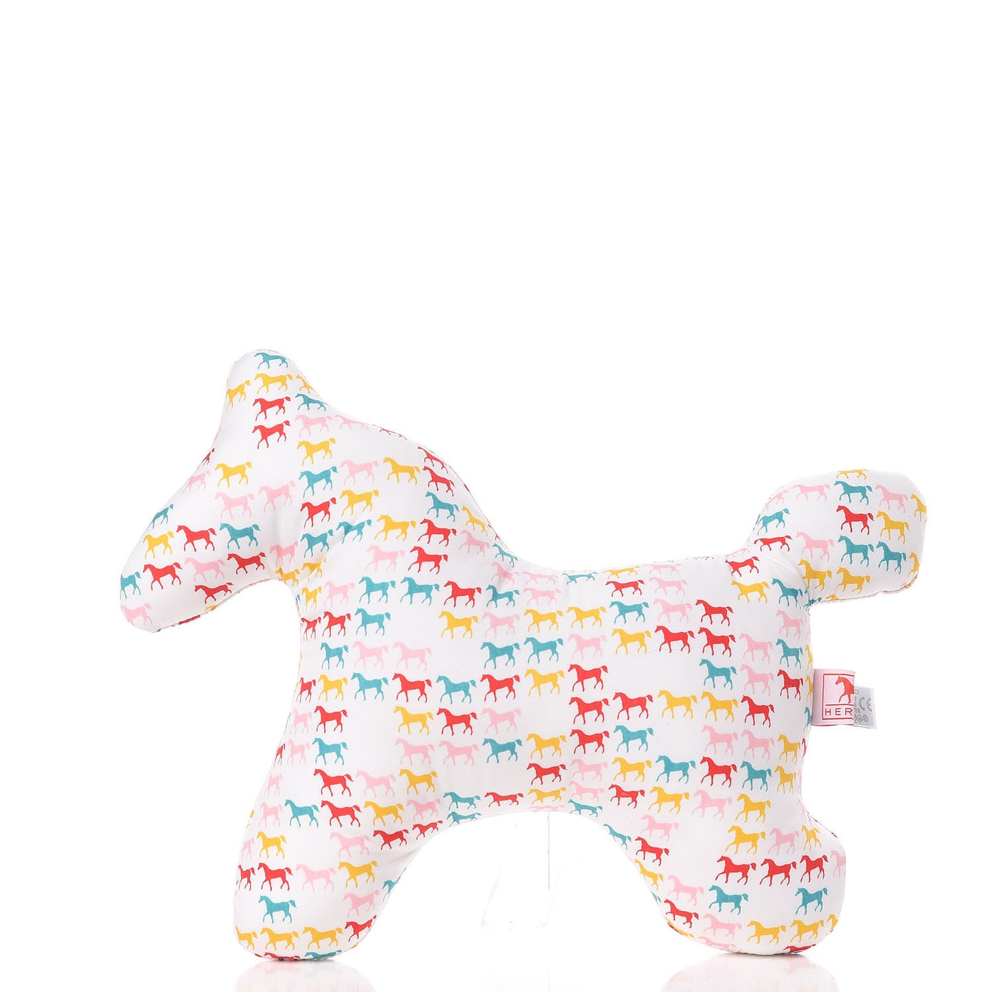 Cotton Large Plush Horse Toy White