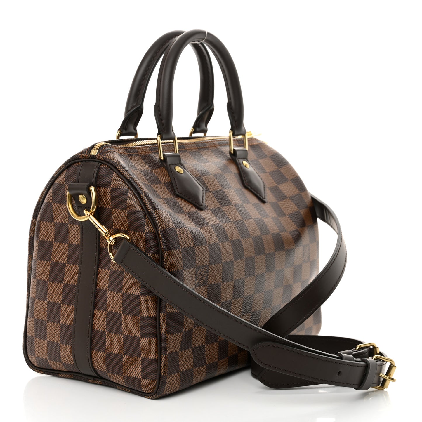 Damier Ebene Speedy Bandouliere 25