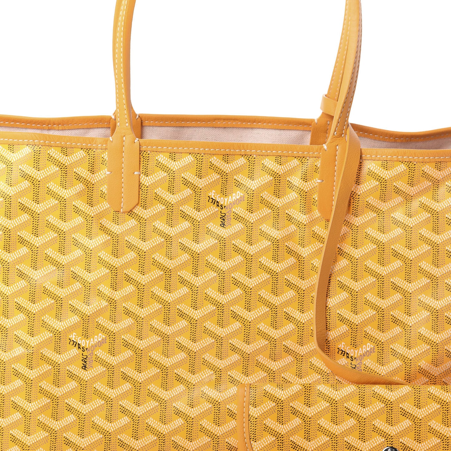 Goyardine Saint Louis PM Yellow