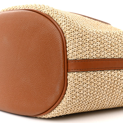 Louis Vuitton Raffia Saint Jacques Tote Caramel 10 of 13