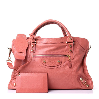 Balenciaga Agneau Giant 12 Gold Hardware City Rose Azalee Rose Jaipur 1 of 6