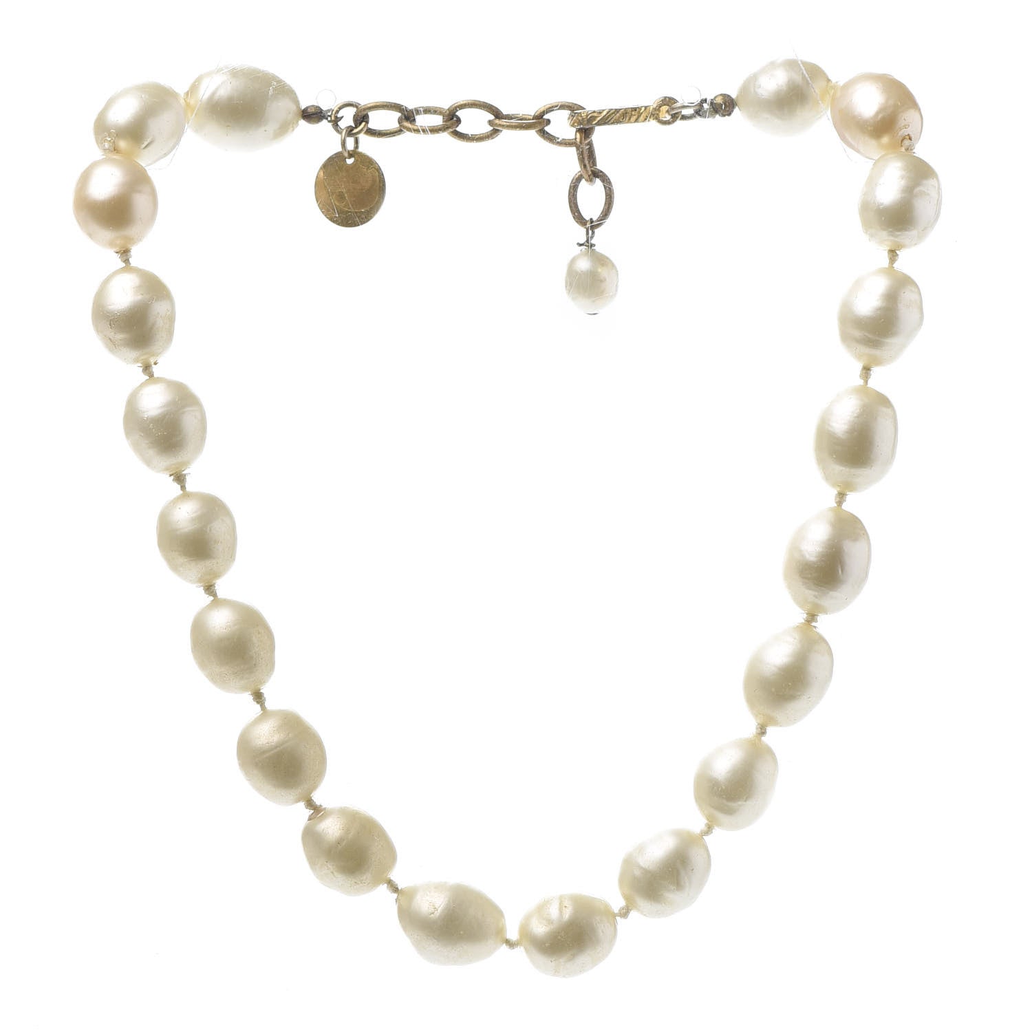 Chanel Pearl Choker Necklace 3 of 5