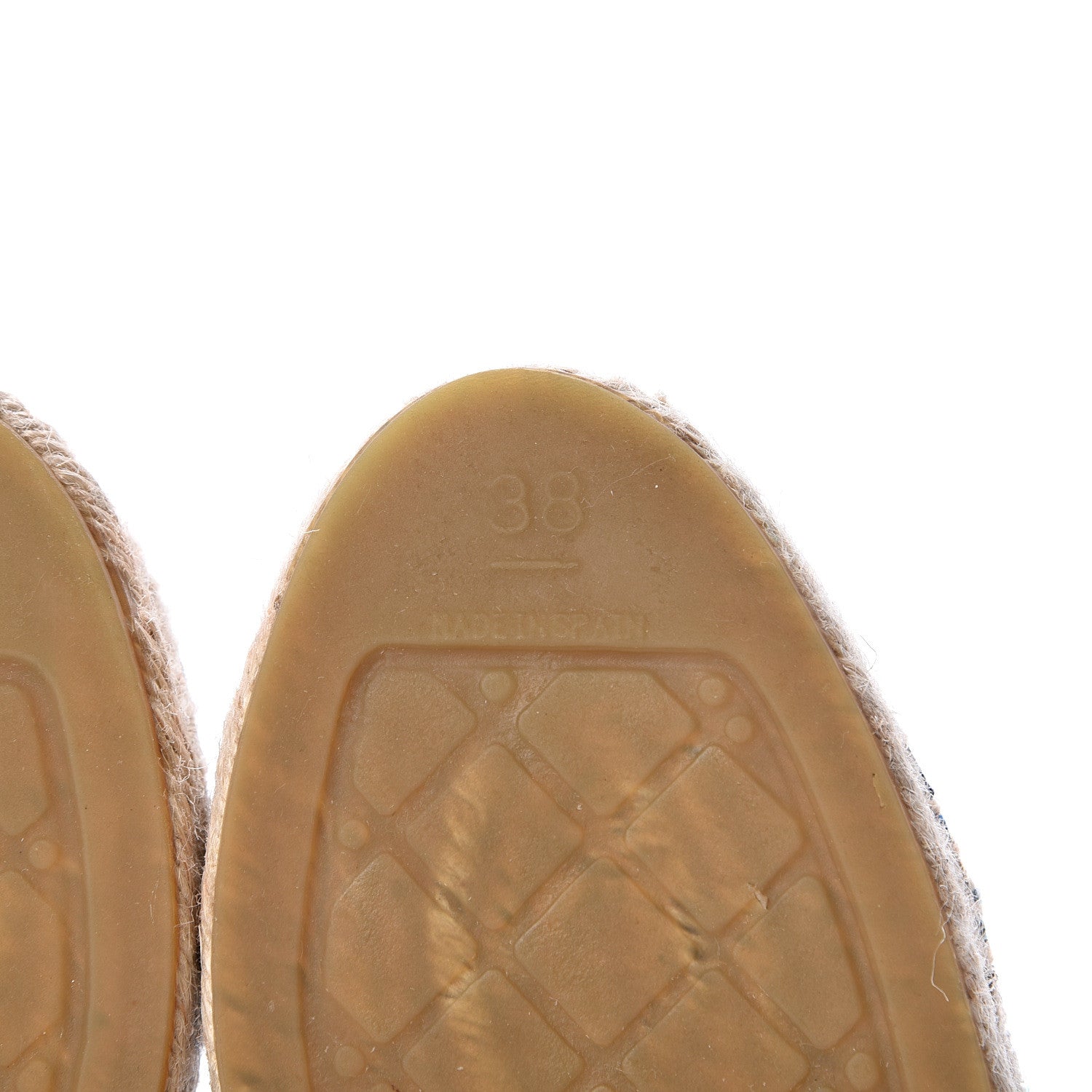 Chanel Tweed Grosgrain CC Espadrilles 38 Multicolor 6 of 10