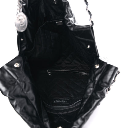 Chanel Shiny Calfskin Quilted Chanel 22 Black 6 of 10