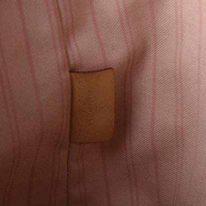 Louis Vuitton Damier Azur Delightful MM Rose Ballerine 12 of 15
