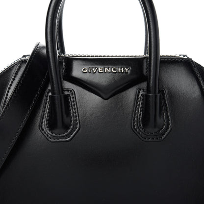 Givenchy Shiny Lord Calfskin Mini Antigona Black 10 of 10