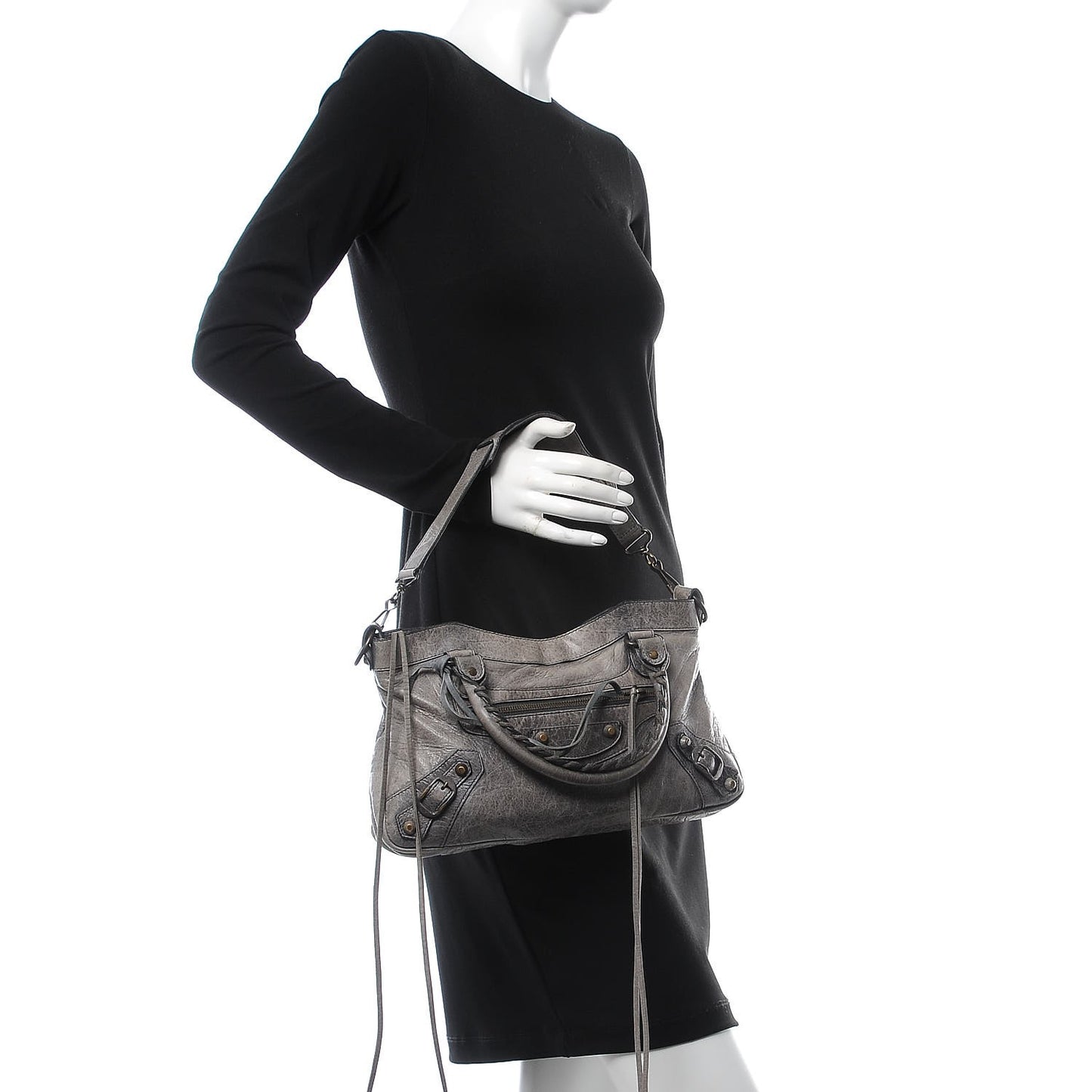 Agneau Rubber Covered Classic Hardware First Anthracite