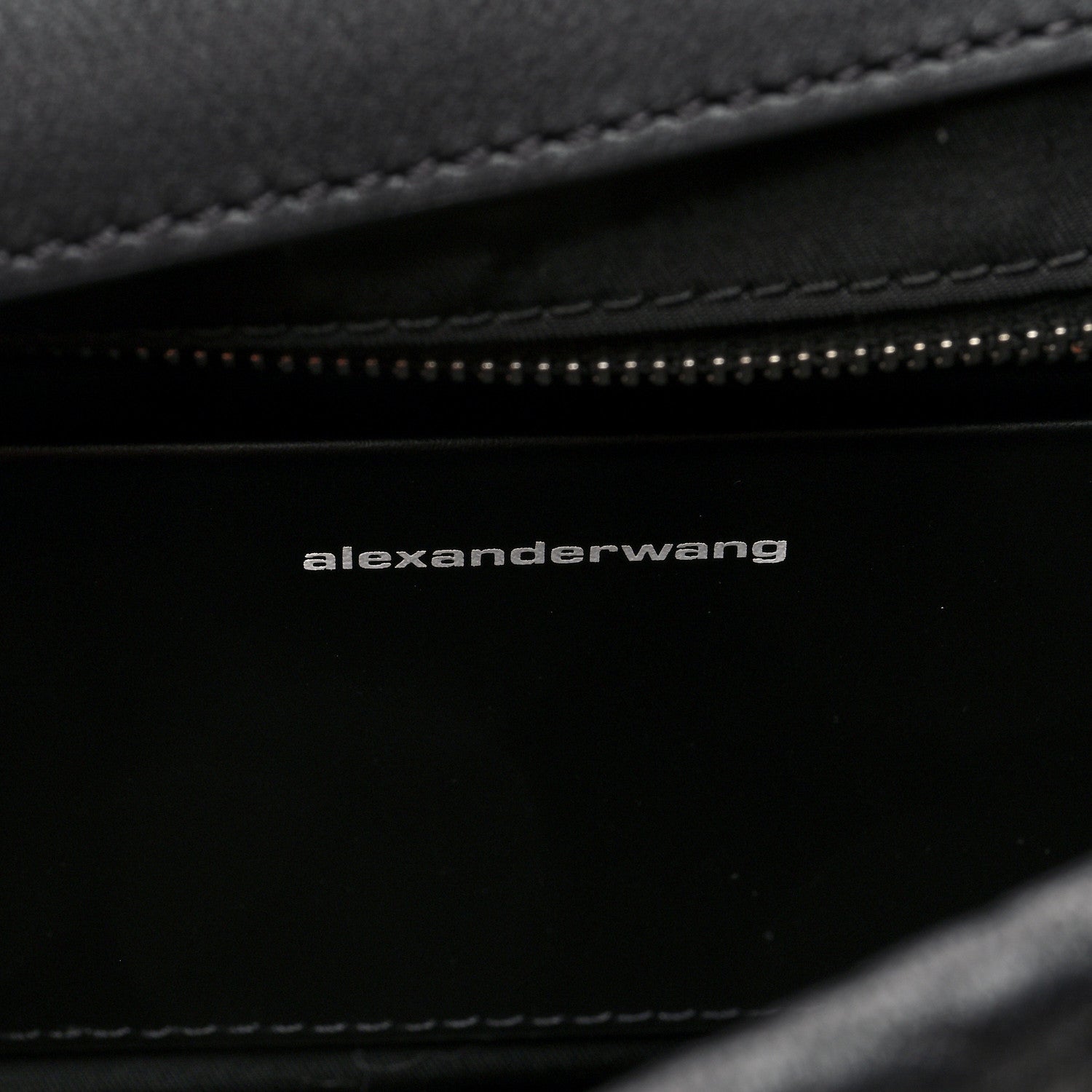 Alexander Wang Pebbled Lambskin Medium Ricco Flap Bag Black 6 of 9
