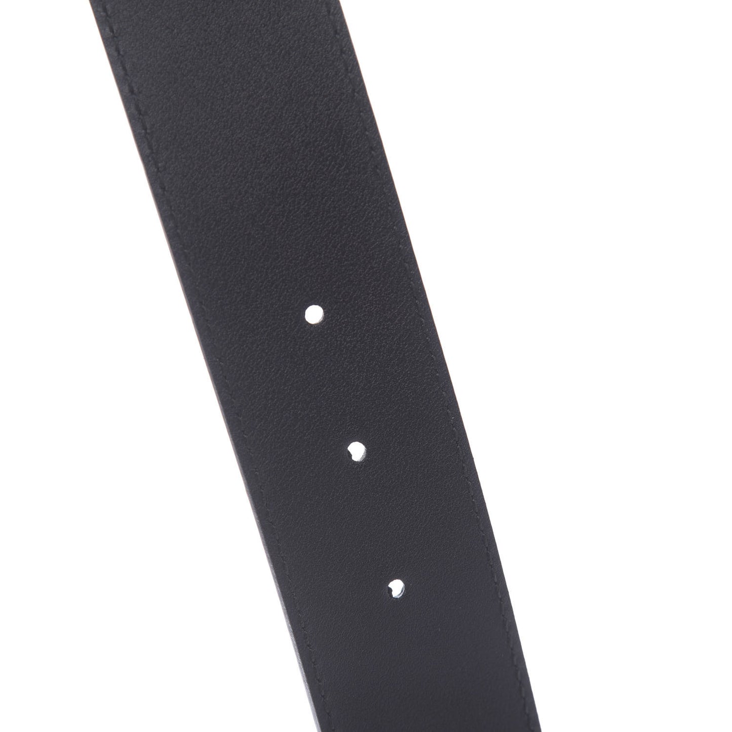Moon Calfskin Torchon Double G 40mm Belt 100 40 Black