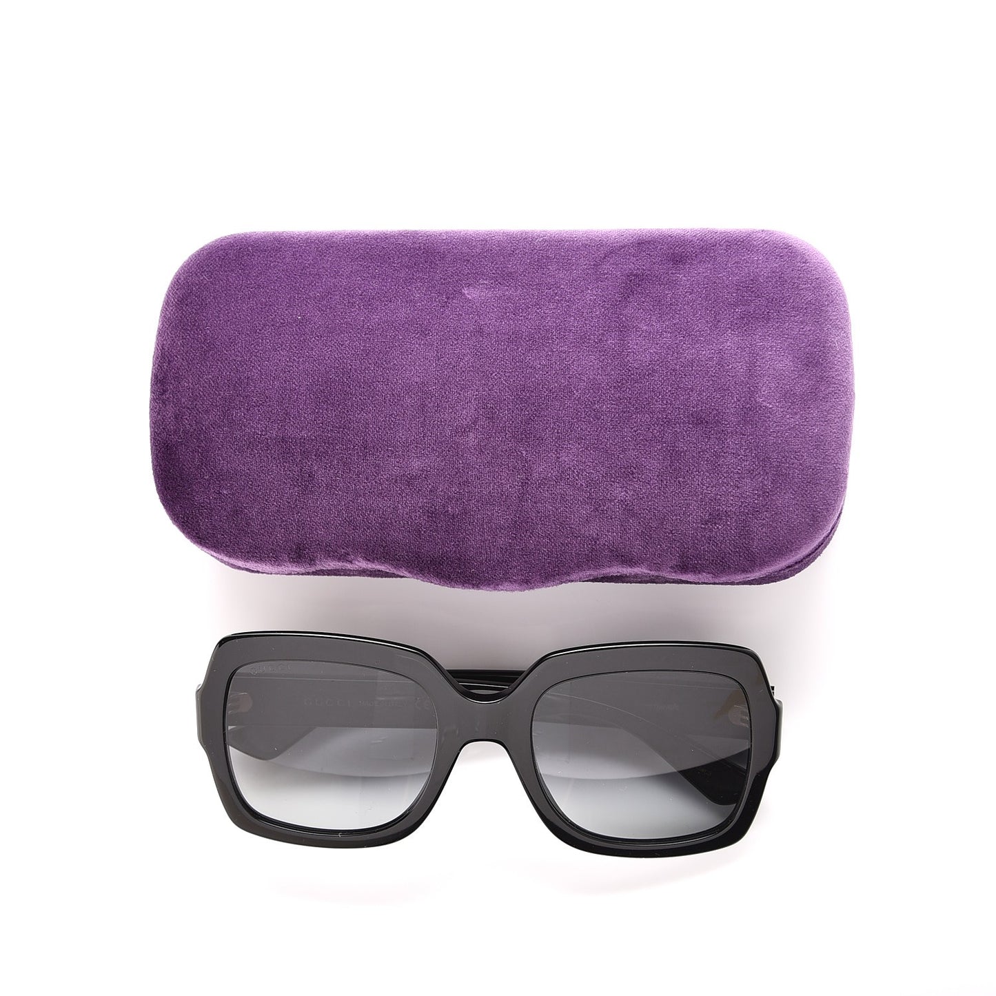 Oversize Square GG 0036S Sunglasses Black