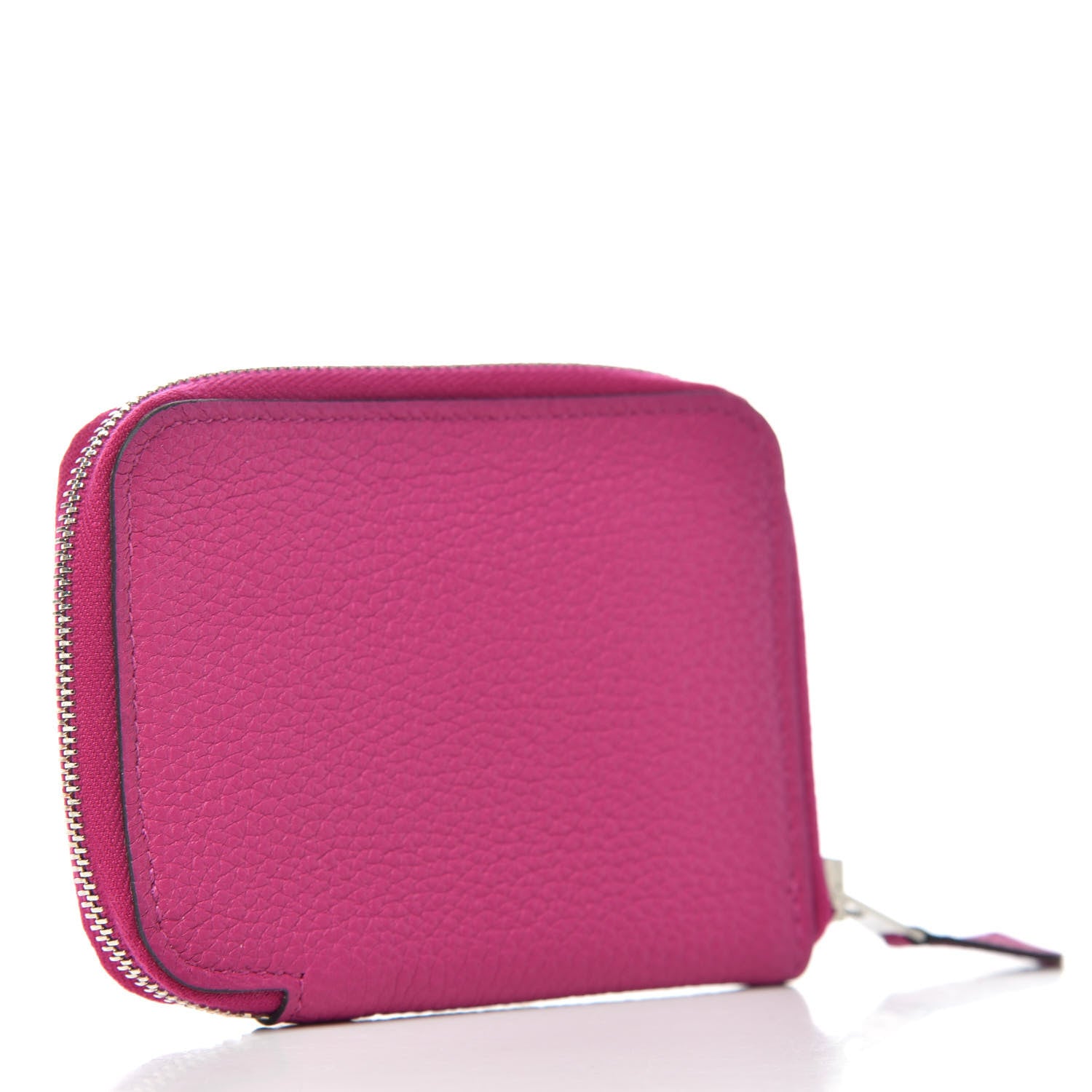 Hermes Togo Azap Mini Wallet Rose Pourpre 3 of 6