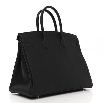 Hermes Togo Birkin 35 Black 3 of 13