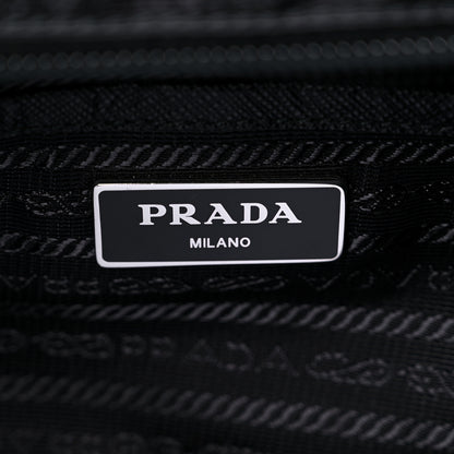 Prada Tessuto Nylon Saffiano Small Backpack Black 6 of 8