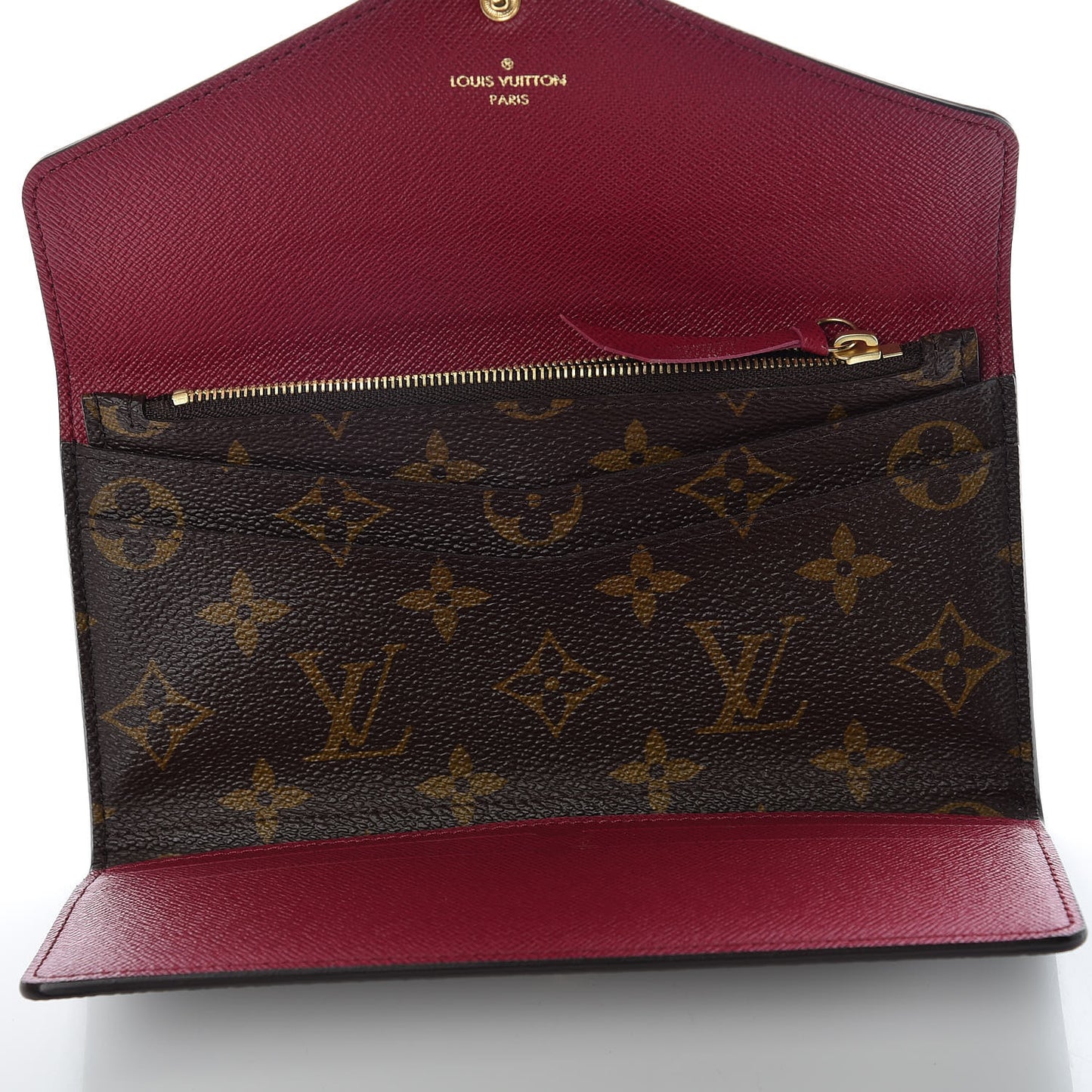 Monogram Josephine Wallet Fuchsia