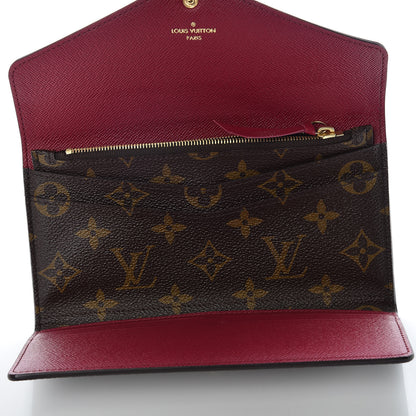 Louis Vuitton Monogram Josephine Wallet Fuchsia 5 of 10