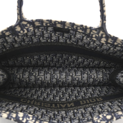 Christian Dior Oblique Book Tote Blue Multicolor 5 of 10