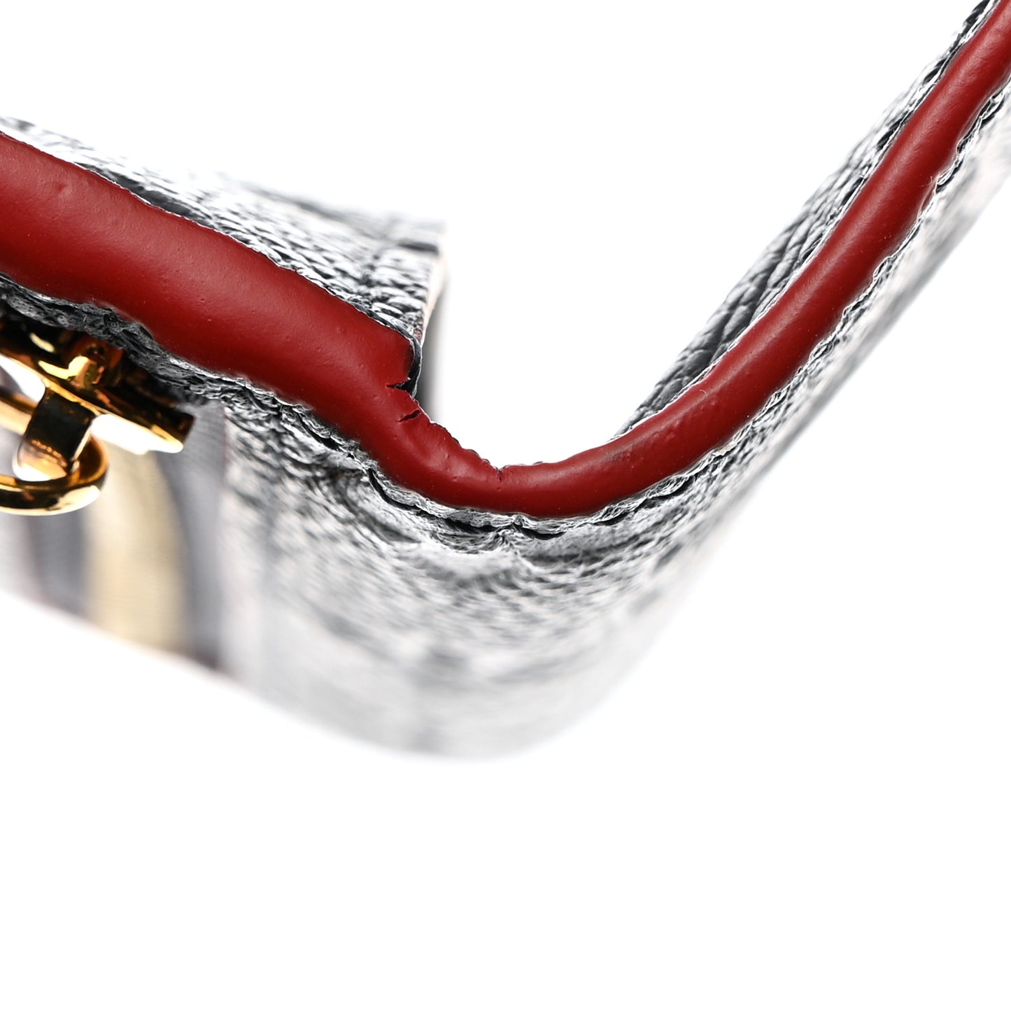 Empreinte Key Pouch Marine Rouge