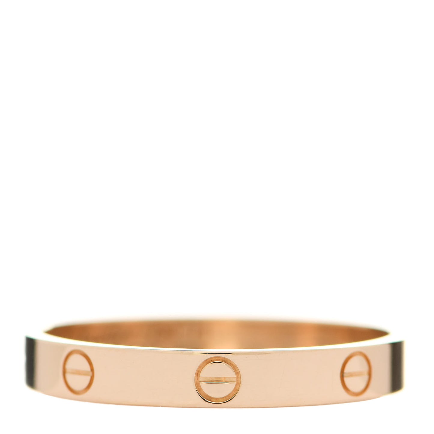 18K Yellow Gold 3.5mm LOVE Wedding Band Ring 71 13.5