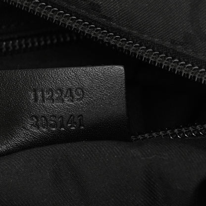 Gucci Nylon Monogram Extra Large Satchel Black 7 of 12