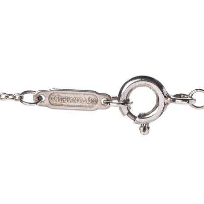 Tiffany Sterling Silver Notes Heart Tag Charm Necklace 5 of 7