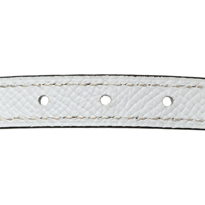 Hermes Epsom Swift 13mm Belt Strap 80 32 White Etoupe 5 of 8